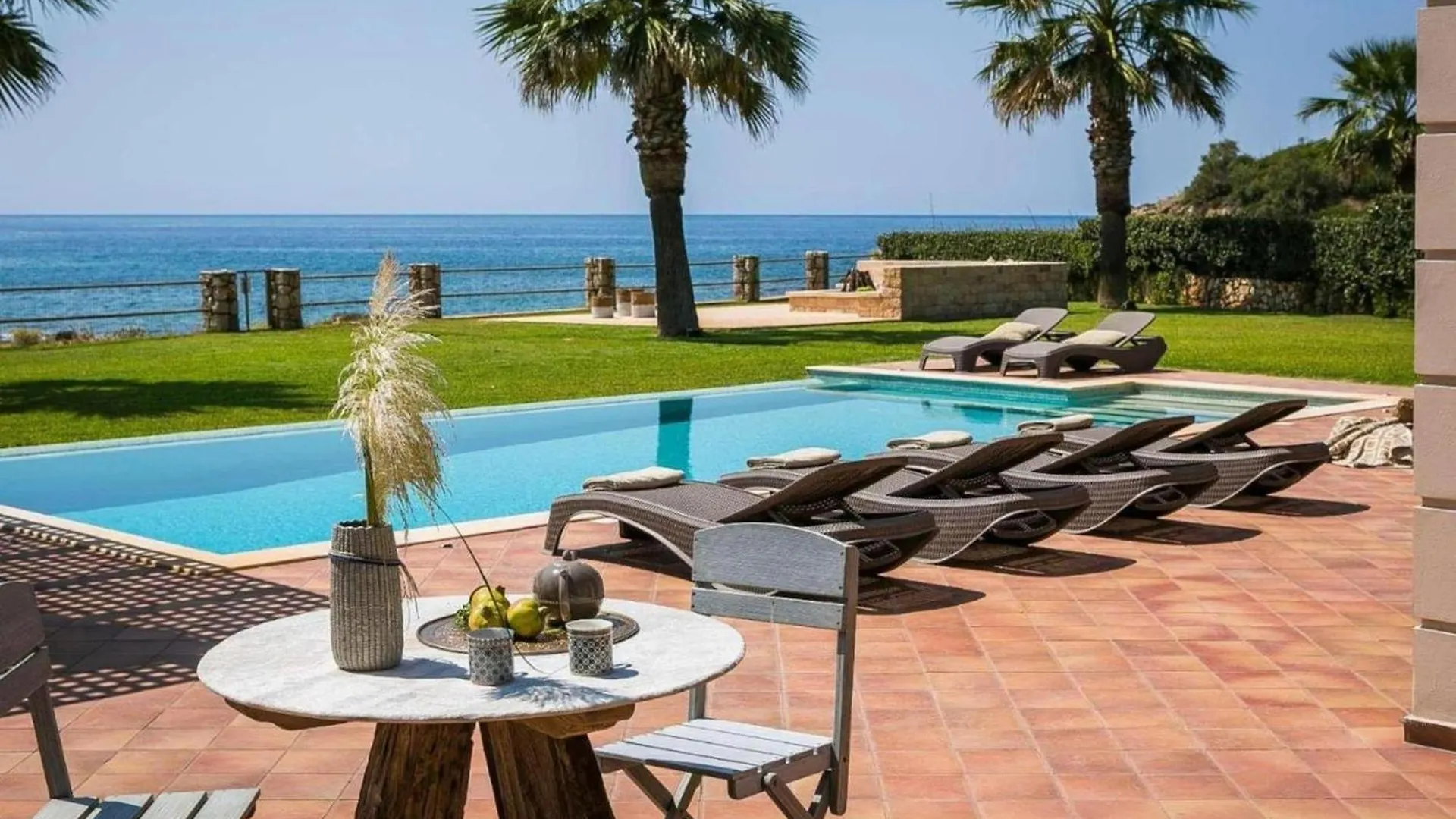 Astounding Seafront Kefalonia Villa 3 Bedrooms Villa Alegria Private Pool Amazing Sea Views Minies Minia