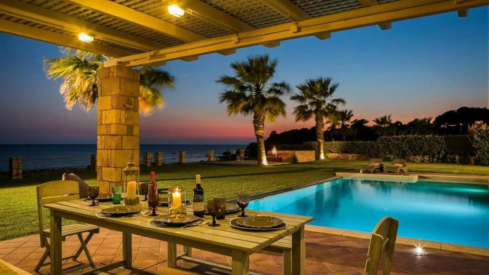 Astounding Seafront Kefalonia Villa 3 Bedrooms Villa Alegria Private Pool Amazing Sea Views Minies Minia