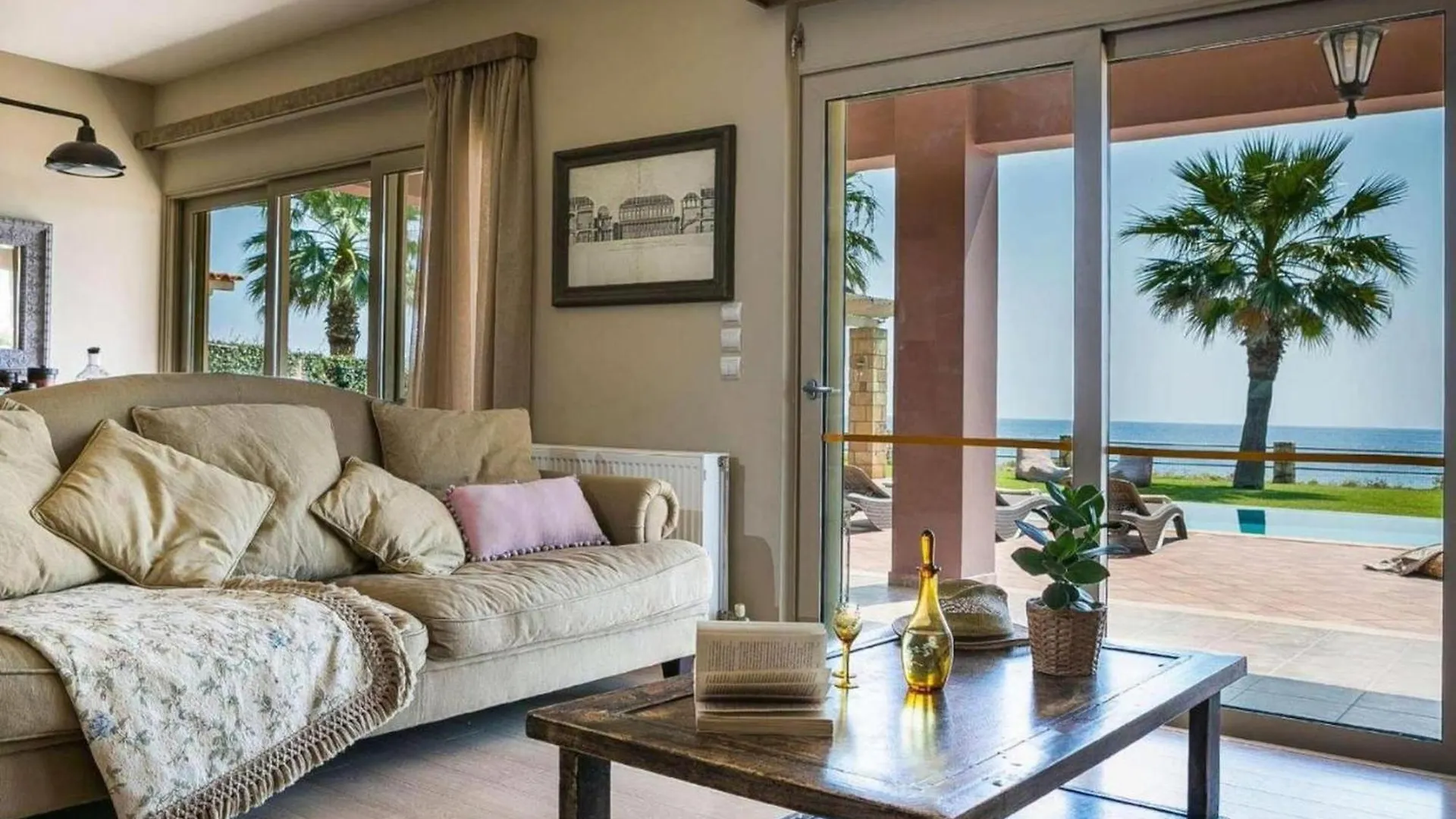 Astounding Seafront Kefalonia Villa 3 Bedrooms Villa Alegria Private Pool Amazing Sea Views Minies Minia